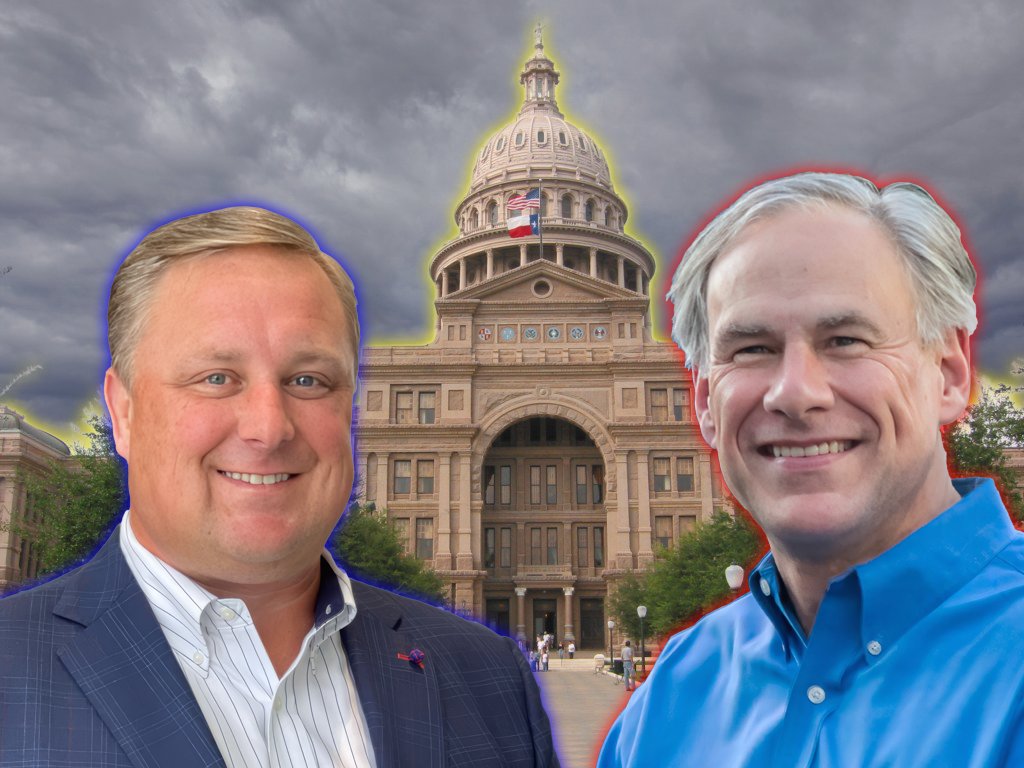 Justin Holland & Greg Abbott