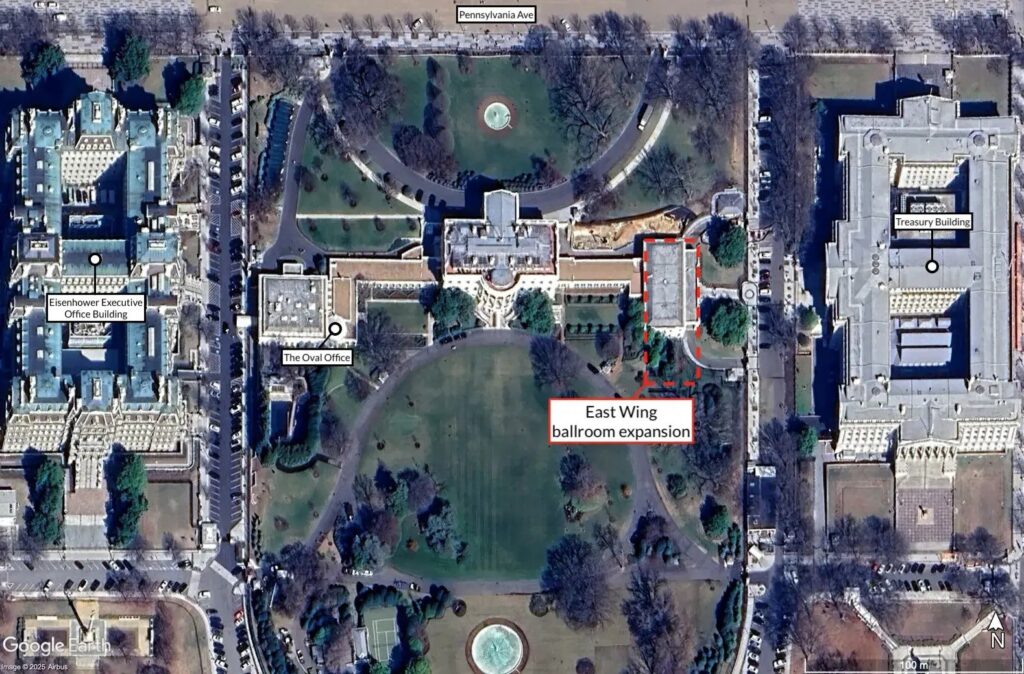 Location of Presidential Ballroom