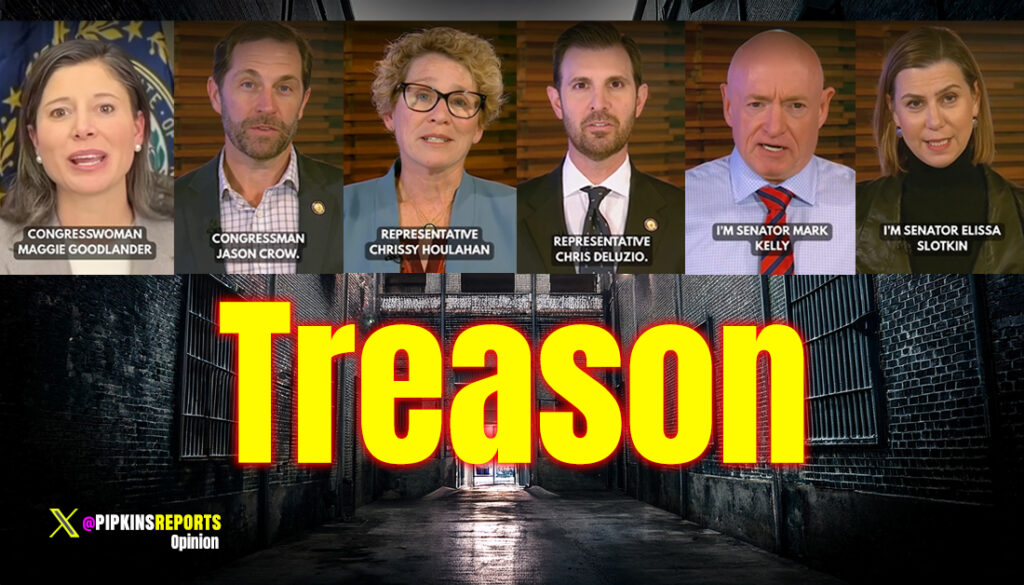 Six Congressmen accused of Treason by Trump