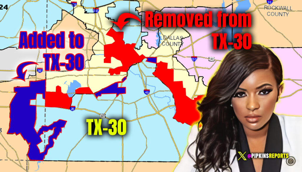 TX-30 District Redrawn