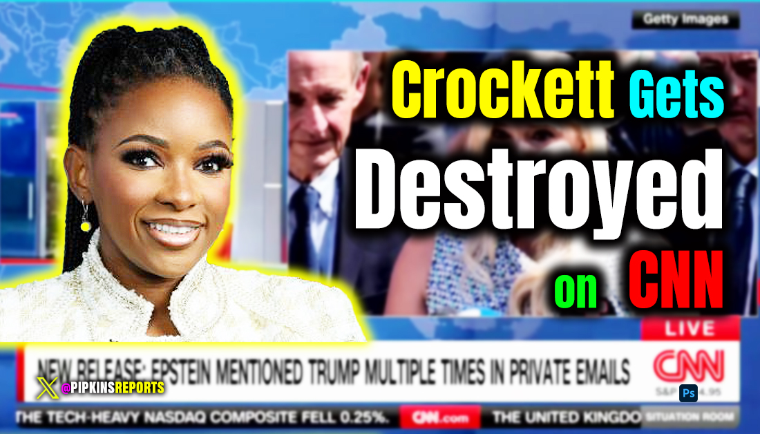 Jasmine Crockett gets destroyed on CNN