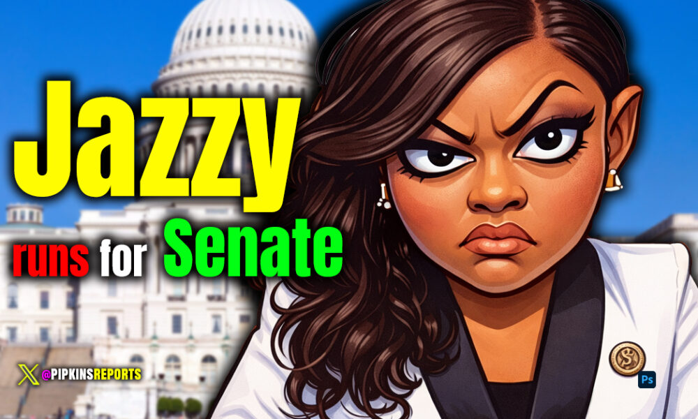 Jasmine Crockett Cartoon