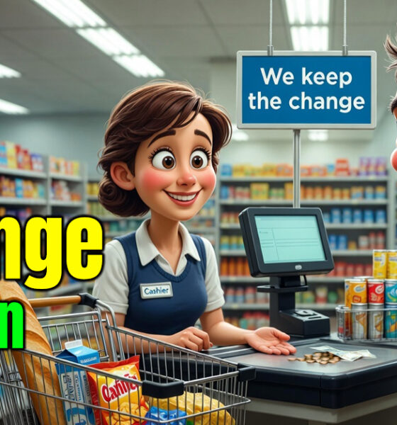 Cartoon Image. Change of Plan