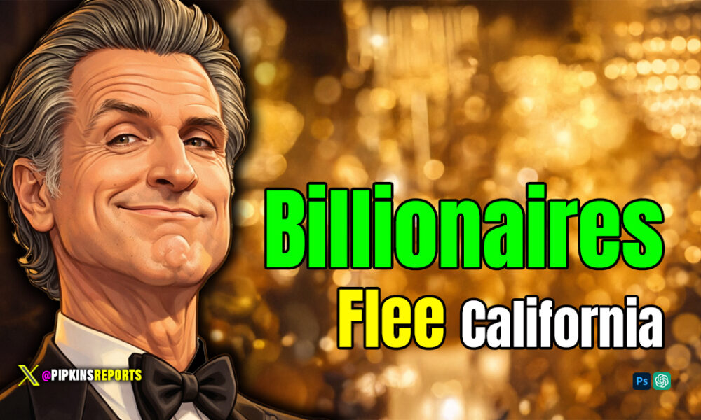 Newsome Causes Billionaires to leave California