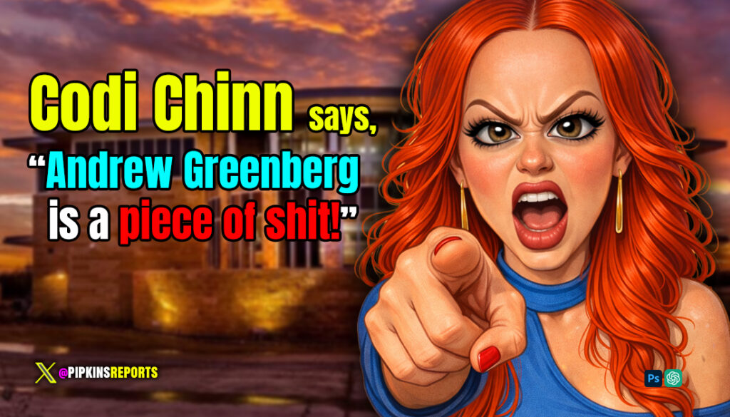 Codi Chinn issues profanity tirade against mayor.