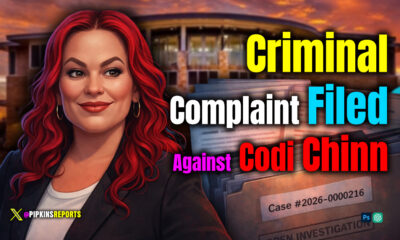 Criminal Complaint Filed against Codi Chinn