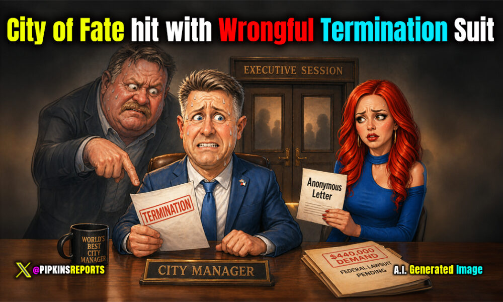 city of Fate Hit with Wrongful Termination Suit