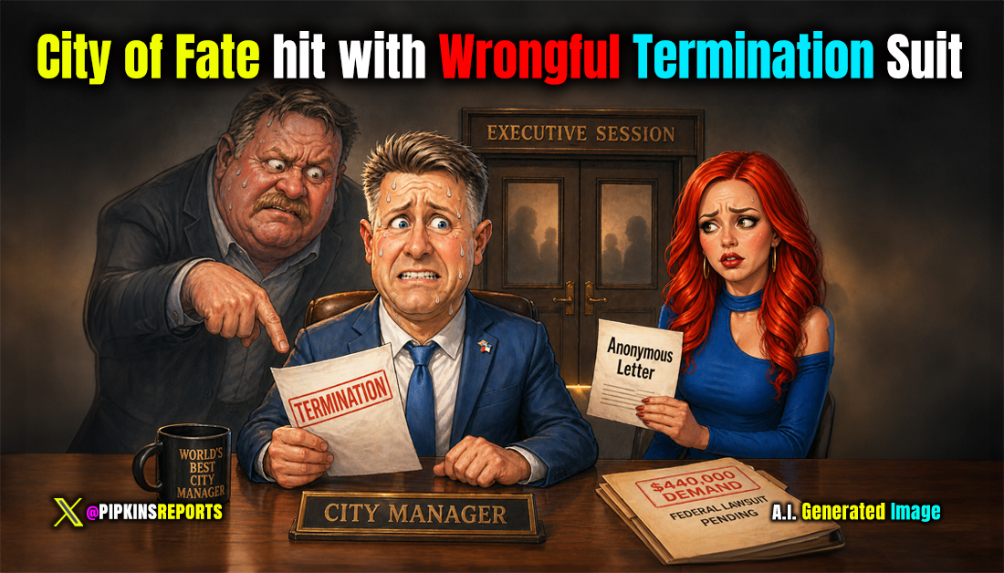 city of Fate Hit with Wrongful Termination Suit