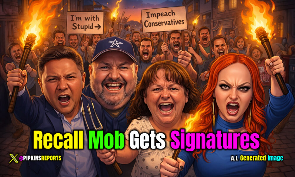 Recall Mob Gets Signatures