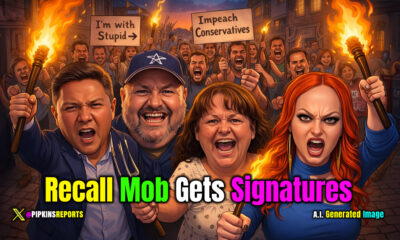 Recall Mob Gets Signatures