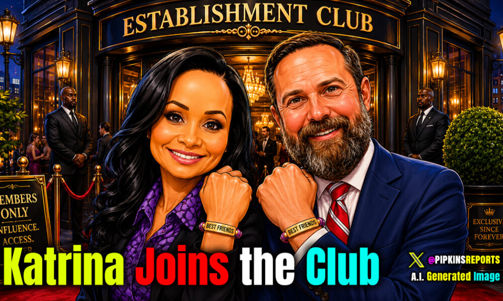 Katrina Pierson and Dustin Burrows