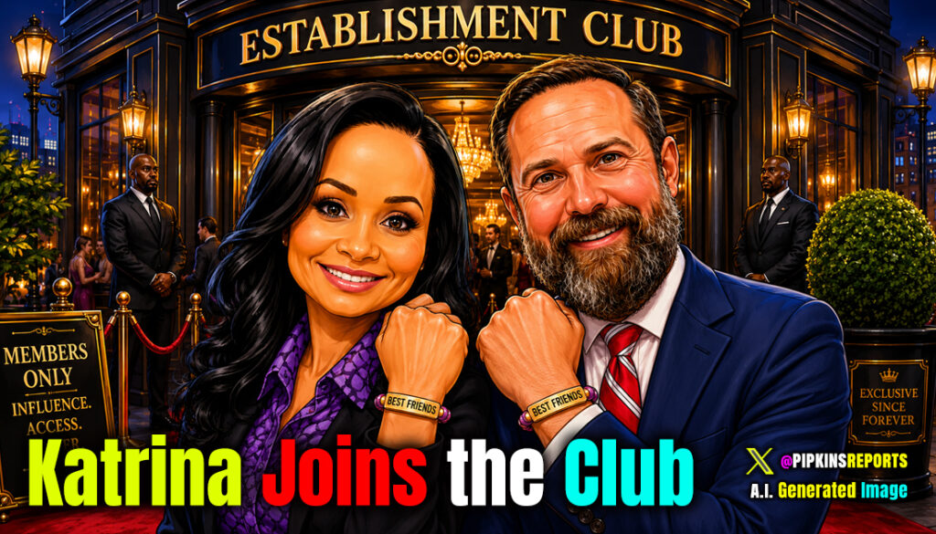 Katrina Pierson and Dustin Burrows
