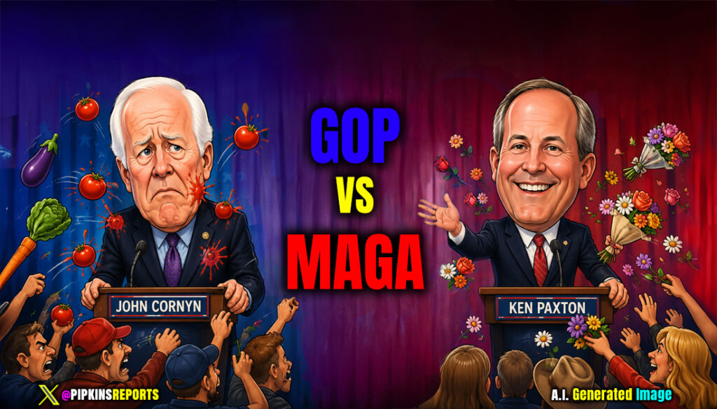 Cornyn vs Paxton
