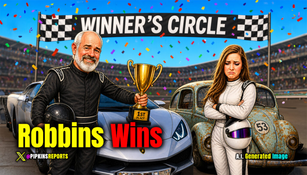 Robbins wins race against McCarthy