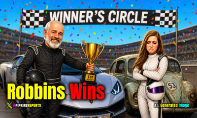 Robbins wins race against McCarthy