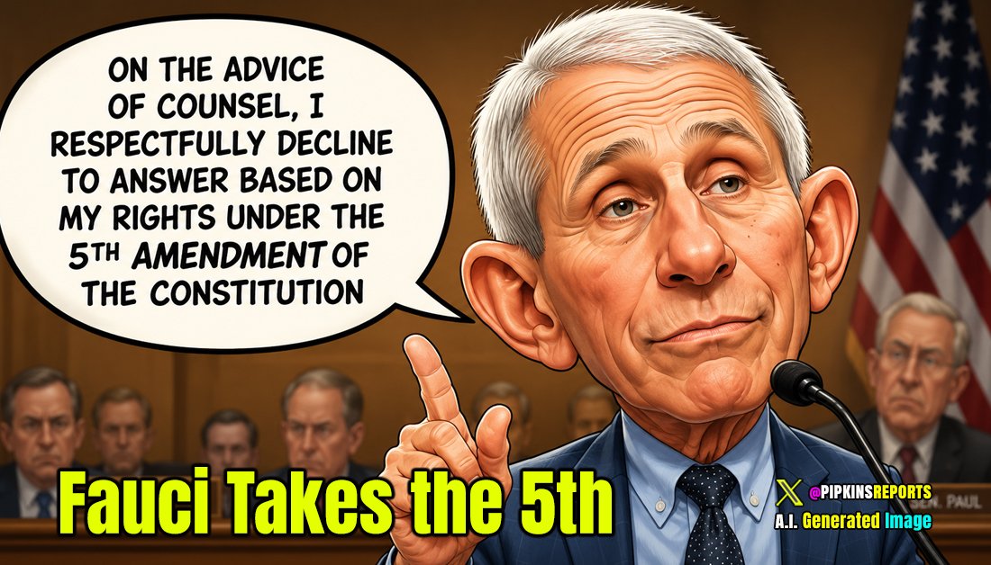 Fauci takes the 5th