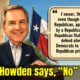 Robert Howden Says No