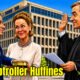 Huffines being sworn in
