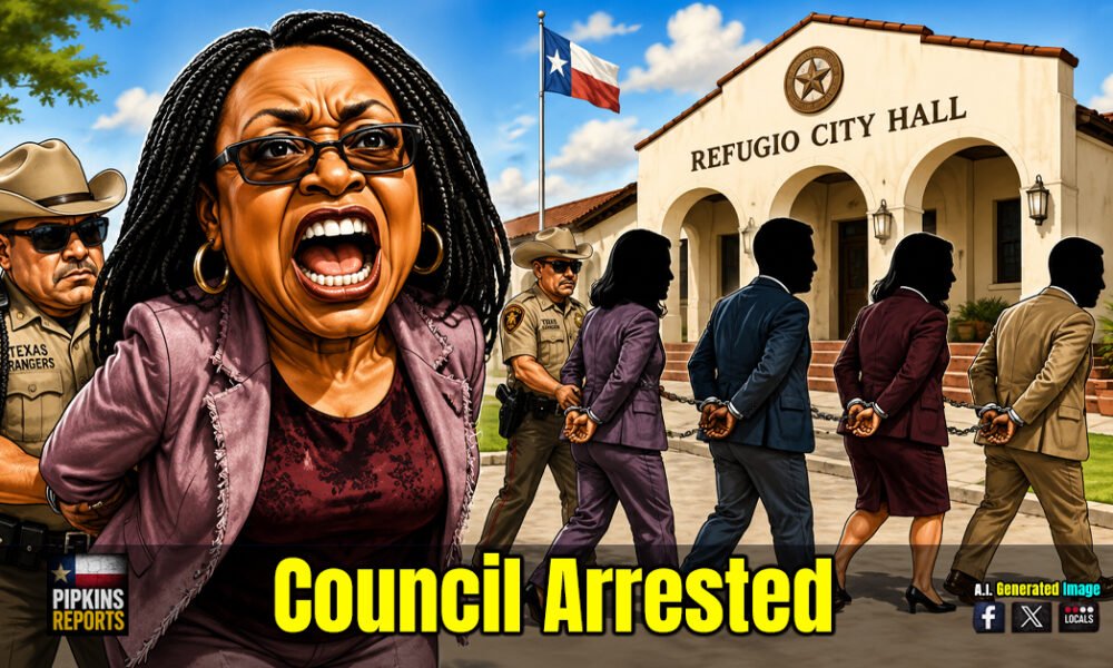 Mayor Wanda Dukes and Council Arrested