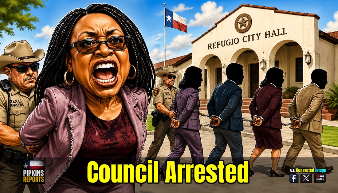 Mayor Wanda Dukes and Council Arrested