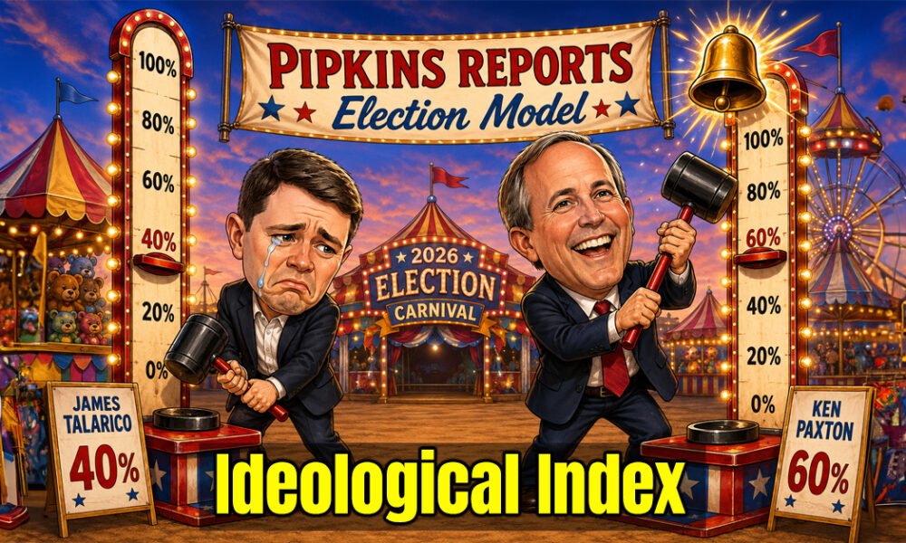 James Talarico - Ken Paxton Index