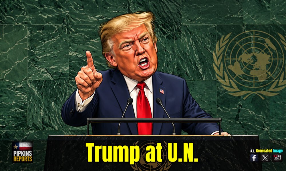 President Trump gives speech at U.N.
