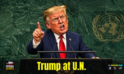 President Trump gives speech at U.N.